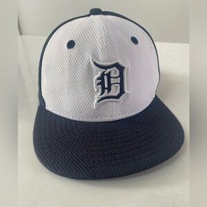 MLB Detroit Tigers‎ Hat New Era 59fifty Fitted Cap 6 3/8 Kids Youth Nice Clean